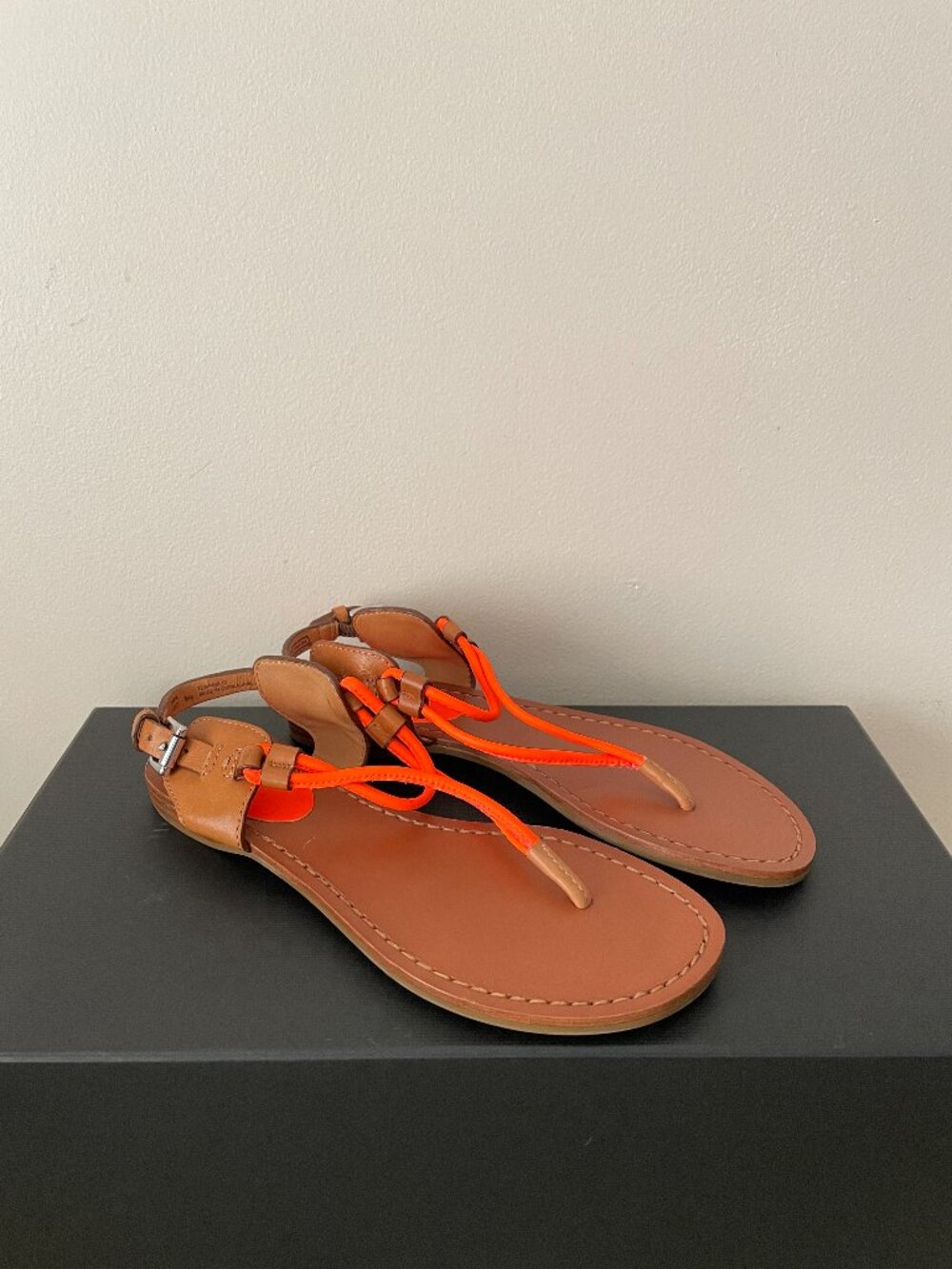 COACH Flats Thong Sandals NEW